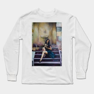 Return to me this one time , 2022, 120-80cm, oil on canvas Long Sleeve T-Shirt